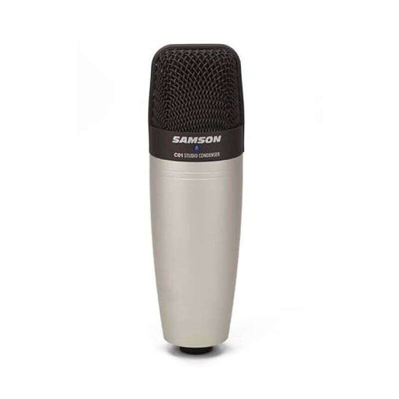 Конденсаторный микрофон Samson C01 Large Diaphragm Cardioid Condenser Microphone
Конденсаторный микрофон Samson C01 Large Diaphragm Cardioid Condenser Microphone