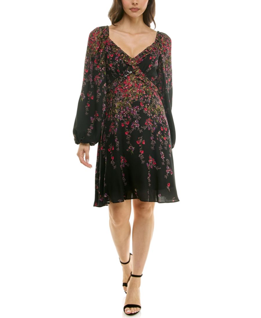 Платье-трапеция с V-образным вырезом, облегающее и расклешенное Taylor, Black Multi
Платье-трапеция с V-образным вырезом, облегающее и расклешенное Taylor, Black Multi