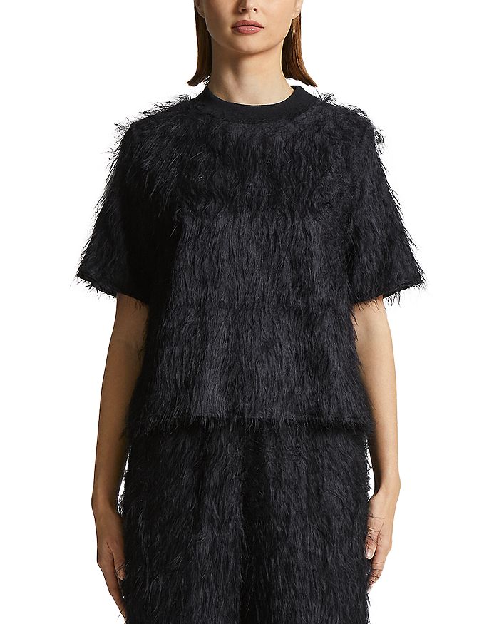 Короткий топ с кружевной отделкой Peserico, синий
Короткий топ с кружевной отделкой Peserico, синий