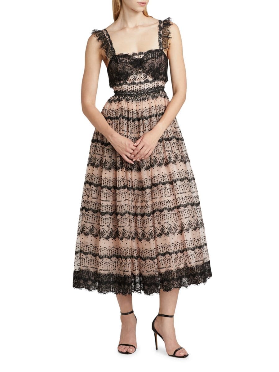 Платье миди без рукавов из шелка Fen с кружевной отделкой Cinq à Sept, цвет Blush Black
Платье миди без рукавов из шелка Fen с кружевной отделкой Cinq à Sept, цвет Blush Black