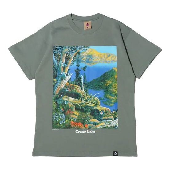 Футболка Nike ACG Crater Lake Sports Printing Pattern Round Collar Male Green, зеленый
Футболка Nike ACG Crater Lake Sports Printing Pattern Round Collar Male Green, зеленый