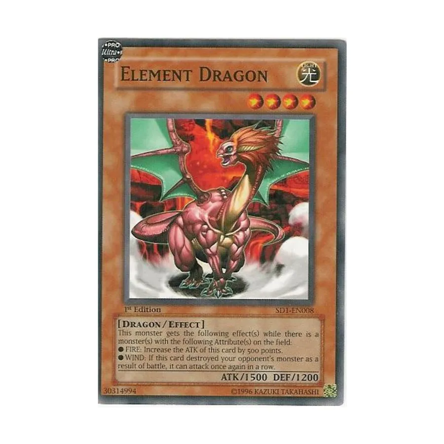 CCG Элементальный Дракон (Общий), Yu-Gi-Oh - Structure Deck - Dragon's Roar - Singles
CCG Элементальный Дракон (Общий), Yu-Gi-Oh - Structure Deck - Dragon's Roar - Singles