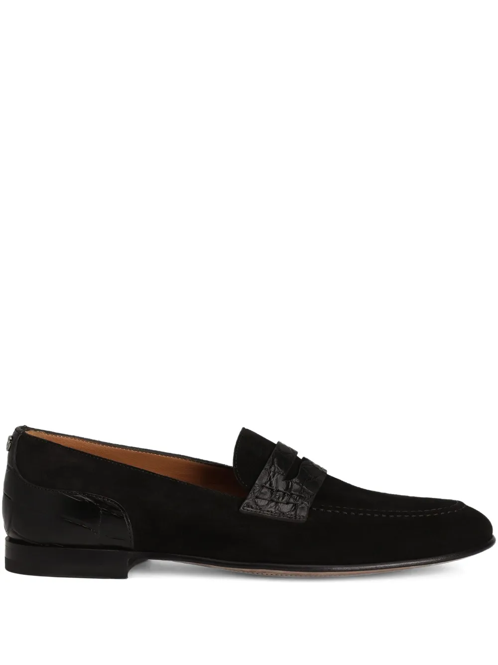Лоферы с тиснением под кожу крокодила DOLCE & GABBANA, черный
Лоферы с тиснением под кожу крокодила DOLCE & GABBANA, черный