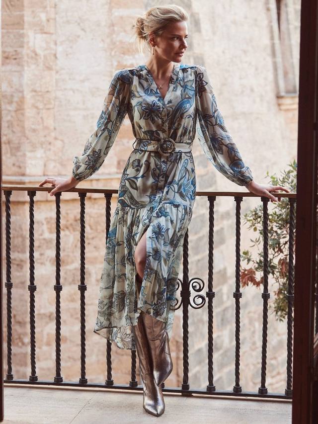 Платье миди с многоуровневым подолом в пейсли Sosandar, цвет Khaki/Multi
Платье миди с многоуровневым подолом в пейсли Sosandar, цвет Khaki/Multi