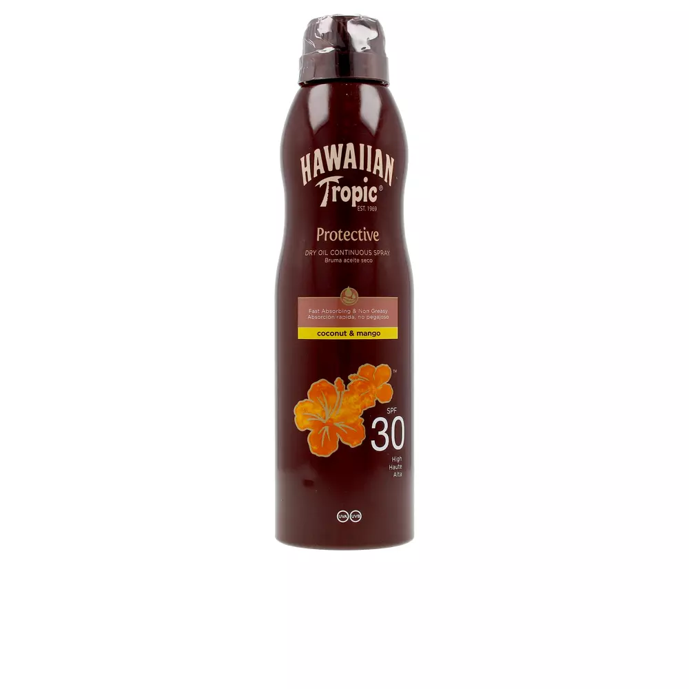 Солнцезащитный крем Coconut & Mango Dry Oil Spf30 Spray Hawaiian Tropic, 180 мл
Солнцезащитный крем Coconut & Mango Dry Oil Spf30 Spray Hawaiian Tropic, 180 мл