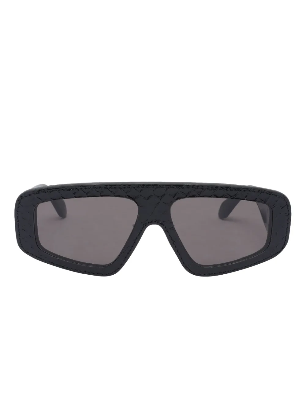 Геометрические солнцезащитные очки с кожаной отделкой Alaïa, черный
Геометрические солнцезащитные очки с кожаной отделкой Alaïa, черный