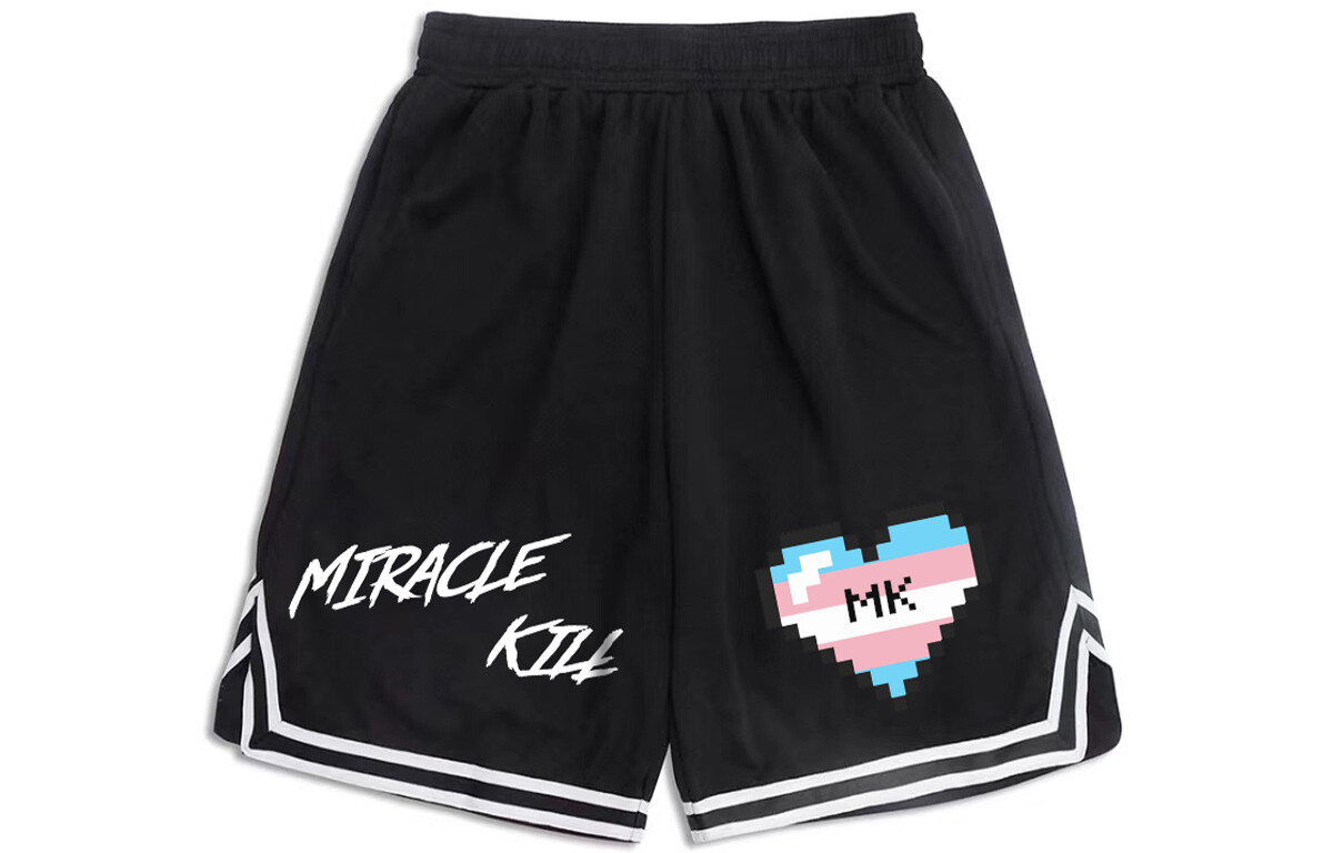 Повседневные шорты унисекс MIRACLE KILL, Черный
Повседневные шорты унисекс MIRACLE KILL, Черный