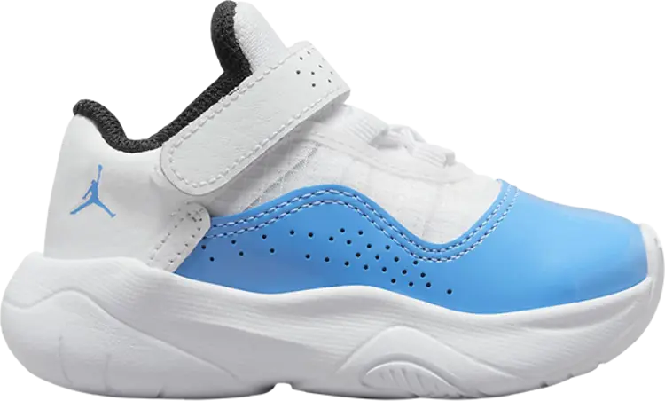 Кроссовки Air Jordan 11 CMFT Low TD UNC, белый 
Кроссовки Air Jordan 11 CMFT Low TD UNC, белый