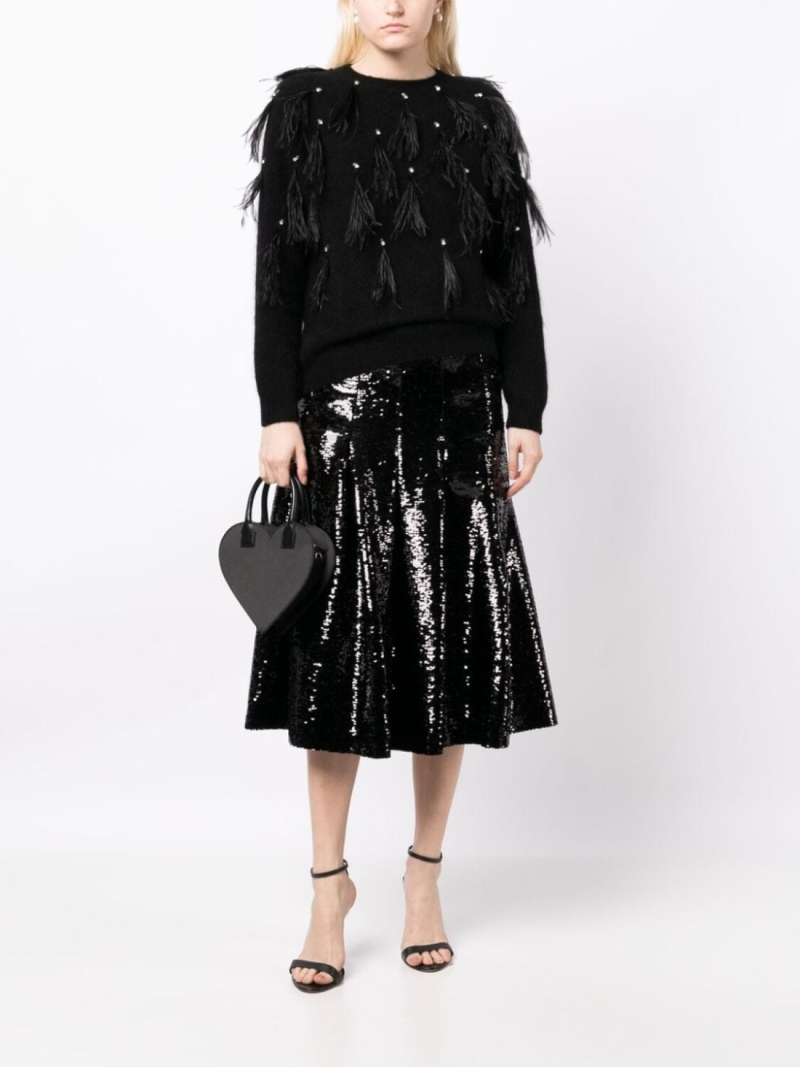 Huishan Zhang джемпер с кристаллами, черный
Huishan Zhang джемпер с кристаллами, черный