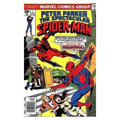 Peter Parker, the Spectacular Spider-man #1 "Tarantula Appearance" (MARVEL COMICS)
Peter Parker, the Spectacular Spider-man #1 "Tarantula Appearance" (MARVEL COMICS)