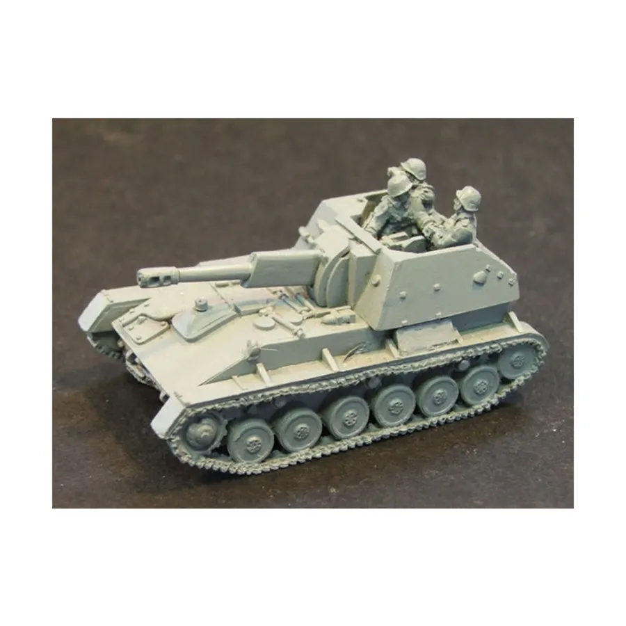 СУ-76 с экипажем, WWII Command Decision Miniatures - Russia - Artillery, AA's, AFV's, & AT's (15mm) (Old Glory)
СУ-76 с экипажем, WWII Command Decision Miniatures - Russia - Artillery, AA's, AFV's, & AT's (15mm) (Old Glory)