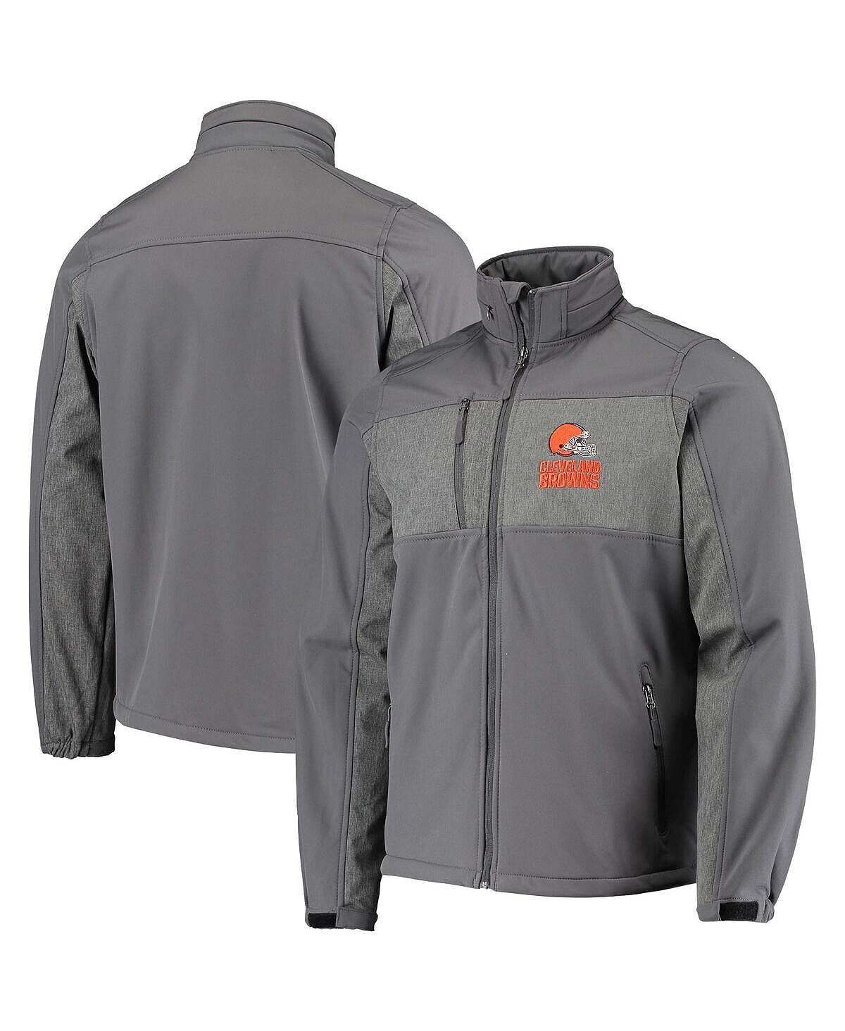 Мужская куртка graphite cleveland browns circle zephyr softshell с молнией во всю длину Dunbrooke
Мужская куртка graphite cleveland browns circle zephyr softshell с молнией во всю длину Dunbrooke
