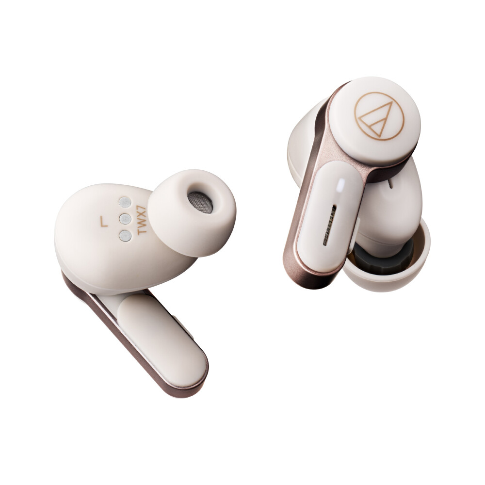 Наушники беспроводные Audio-Technica ATH-TWX7, белый 
Наушники беспроводные Audio-Technica ATH-TWX7, белый