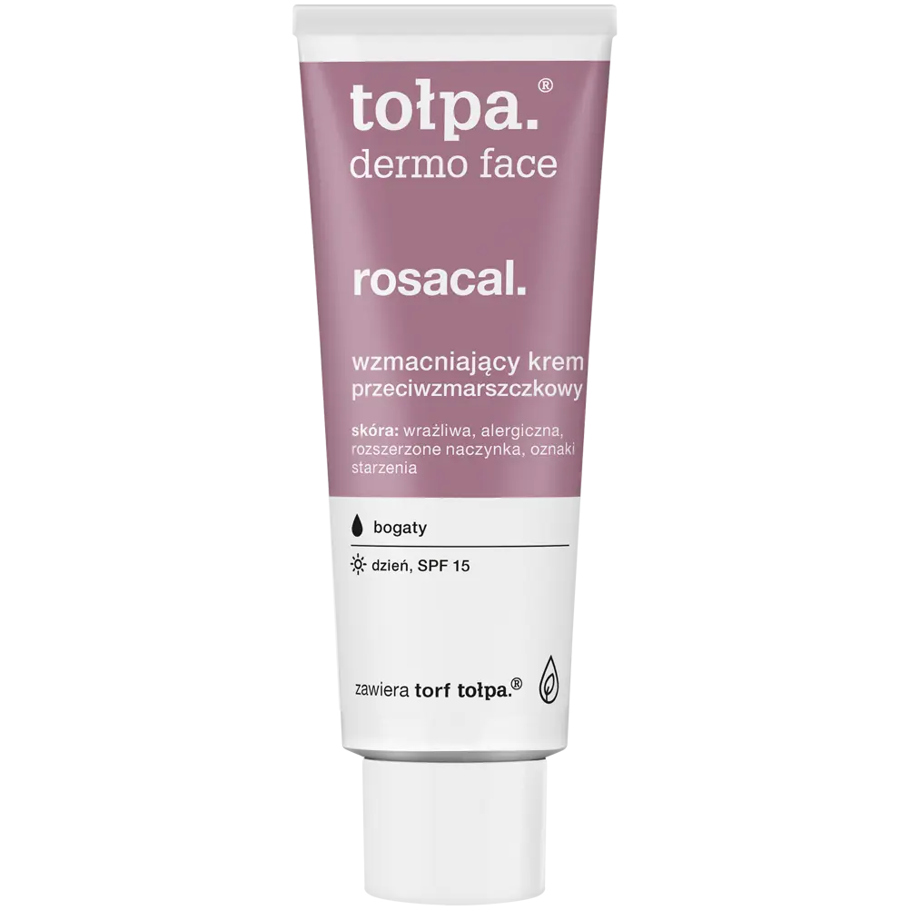 Tołpa Dermo Face Rosacal Укрепляющий дневной крем против морщин с SPF15, 40 мл
Tołpa Dermo Face Rosacal Укрепляющий дневной крем против морщин с SPF15, 40 мл