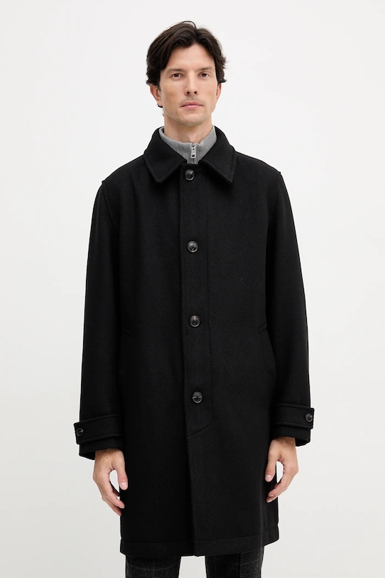 Пальто с шерстью Boss Orange, черный
Пальто с шерстью Boss Orange, черный
