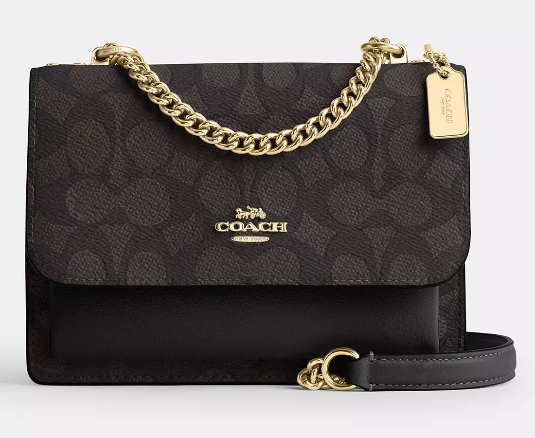 Сумка Coach Mini Klare Crossbody In Signature, темно-коричневый/черный
Сумка Coach Mini Klare Crossbody In Signature, темно-коричневый/черный