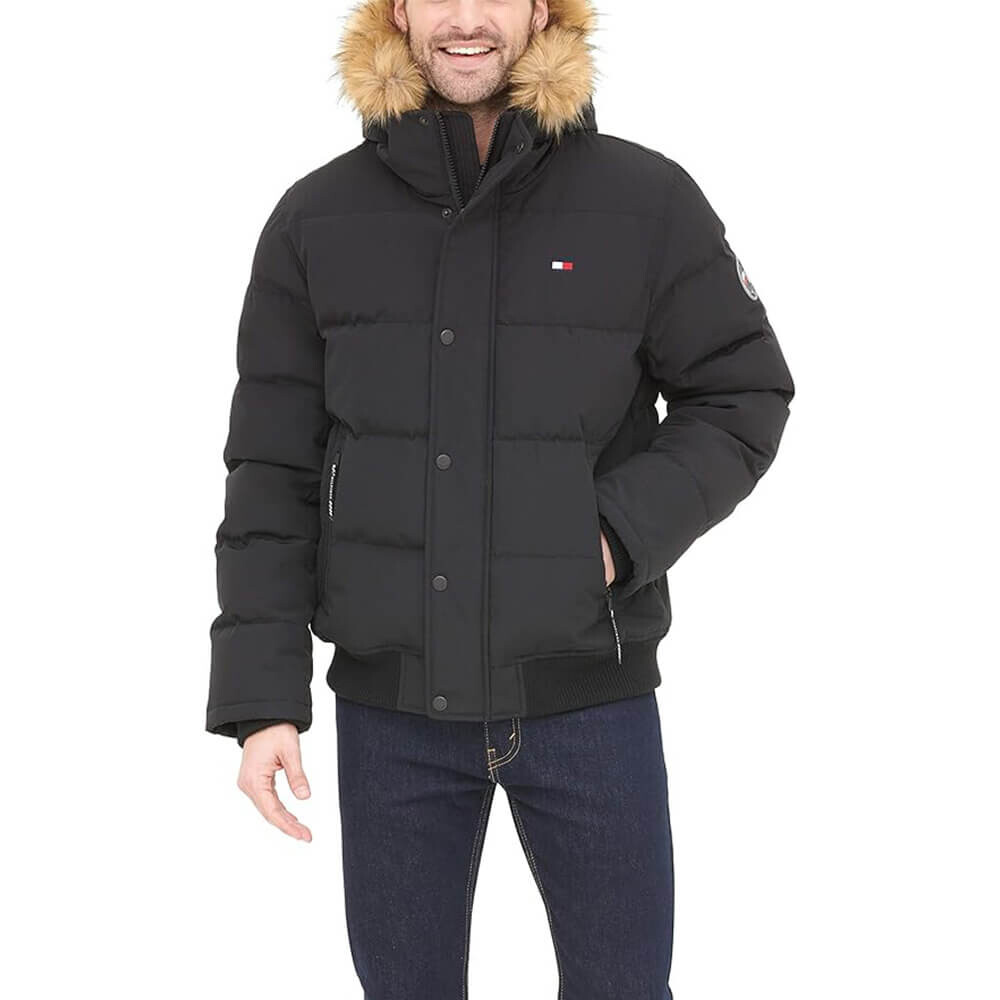 Пуховик Tommy Hilfiger Arctic Cloth Quilted Snorkel, черный
Пуховик Tommy Hilfiger Arctic Cloth Quilted Snorkel, черный