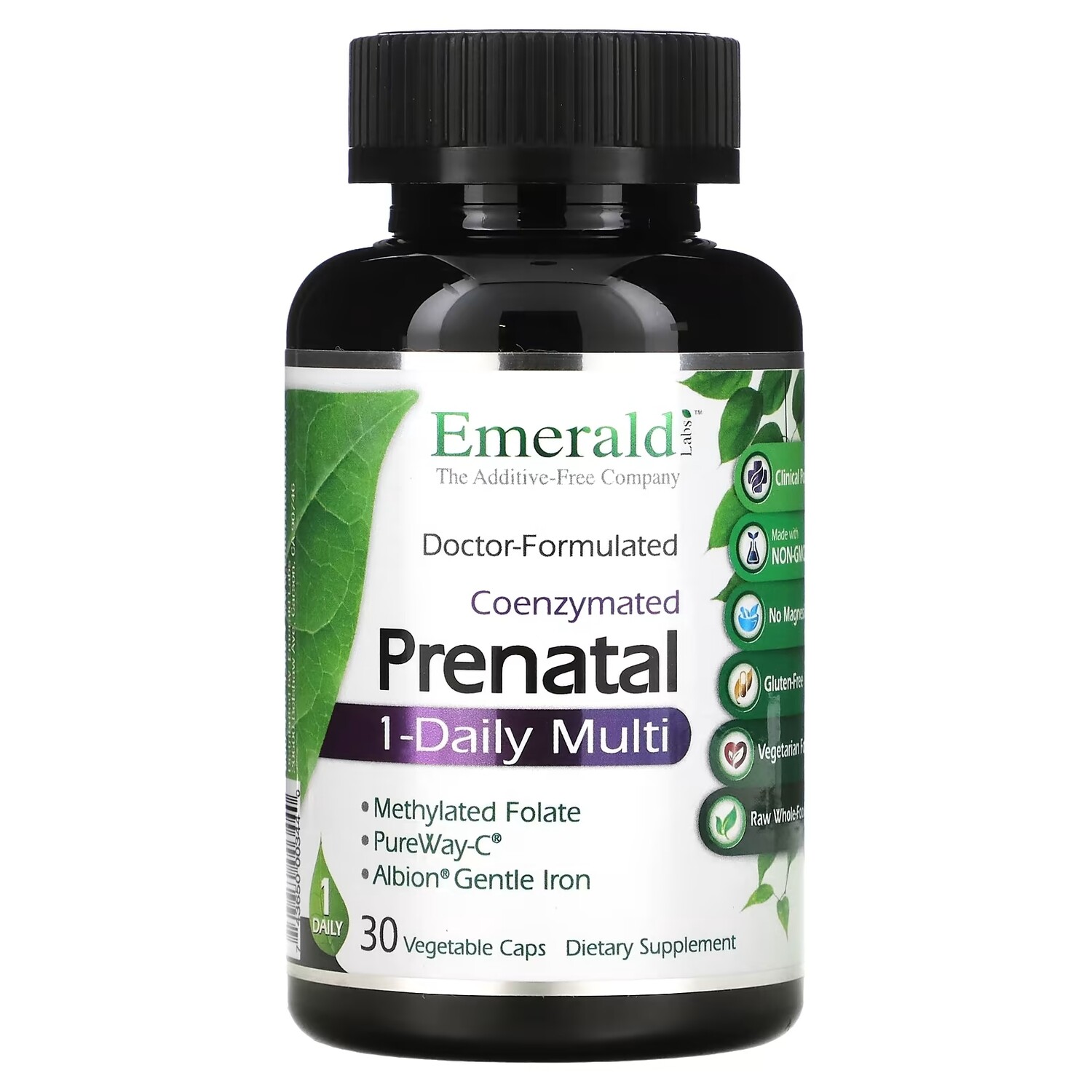Коферментированные Пренатальные Мультивитамины Emerald Laboratories, 30 растительных капсул
Коферментированные Пренатальные Мультивитамины Emerald Laboratories, 30 растительных капсул