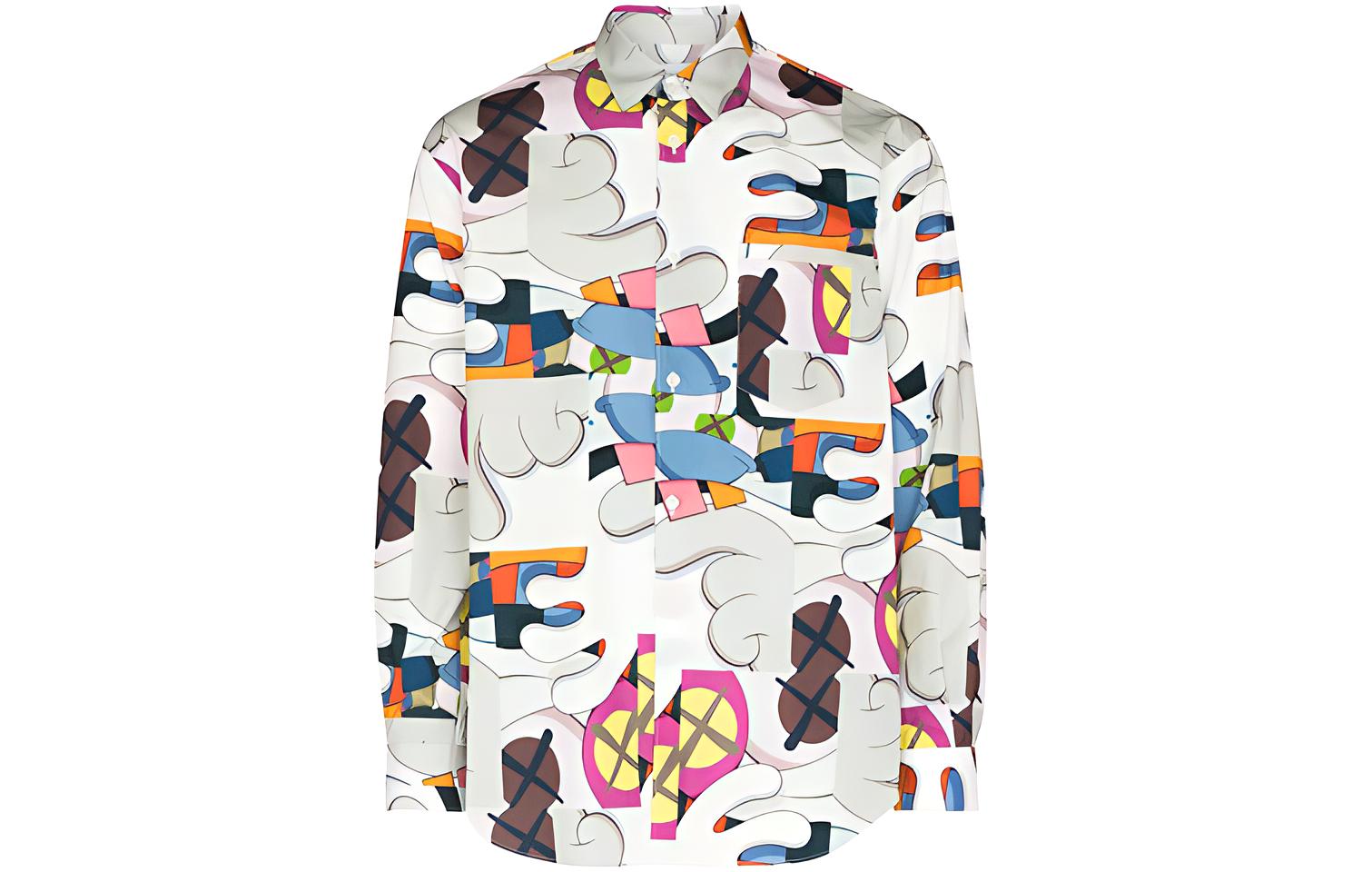 CDG Рубашка Kaws X мужская белая
CDG Рубашка Kaws X мужская белая