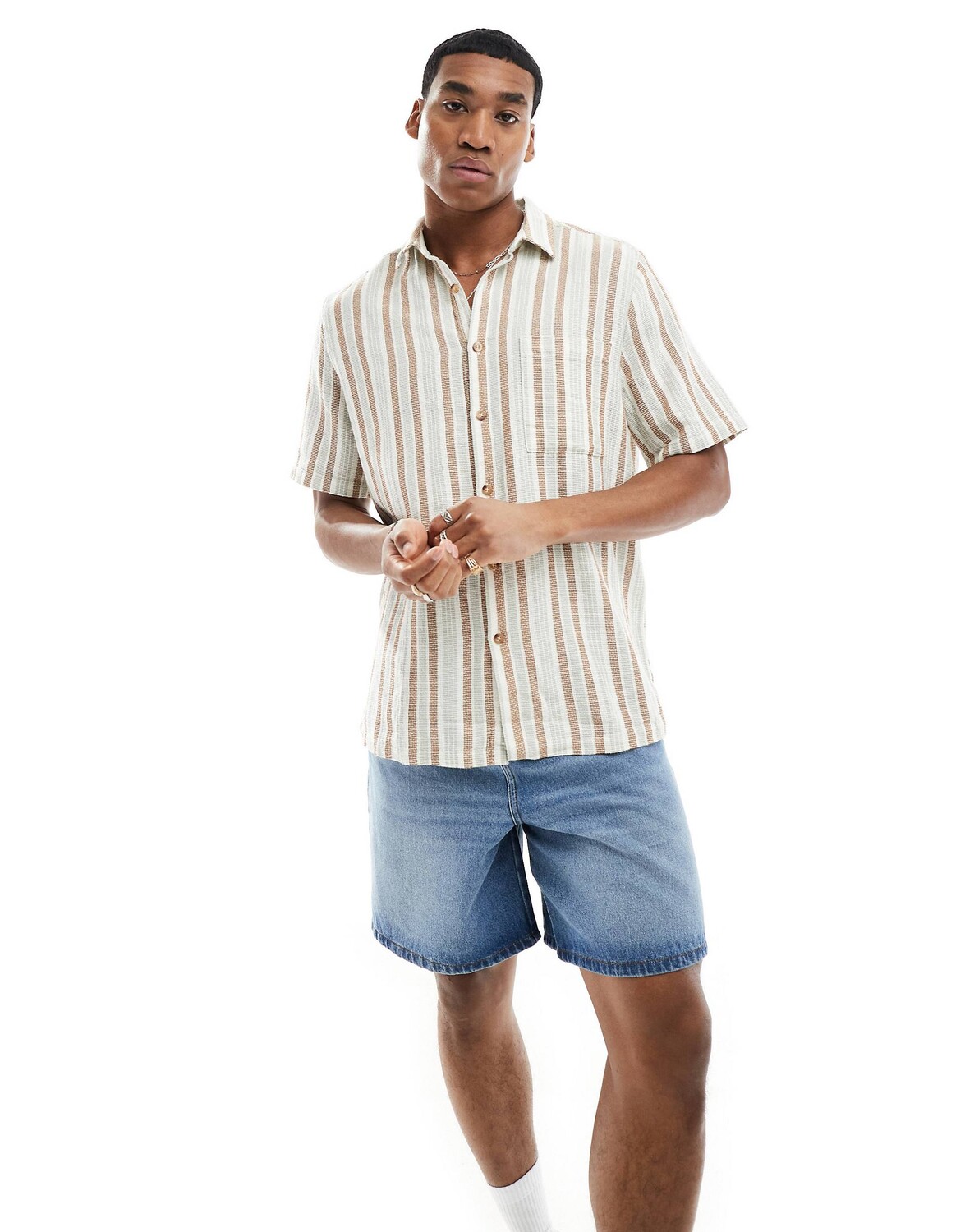 Рубашка Asos Design Relaxed Textured, синий
Рубашка Asos Design Relaxed Textured, синий