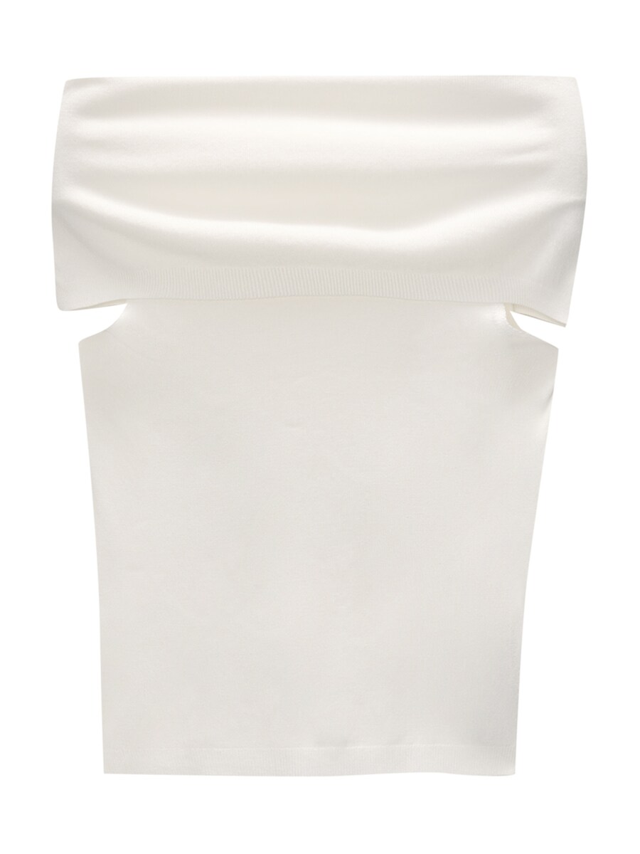 Вязаный топ Pull&Bear, экрю
Вязаный топ Pull&Bear, экрю