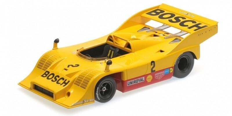 Porsche 917/10 Bosch Kauhsen Team # 2 Победитель Каусена Айфельреннен Нюрбургринг Интерсерия 1973 г. Minichamps
Porsche 917/10 Bosch Kauhsen Team # 2 Победитель Каусена Айфельреннен Нюрбургринг Интерсерия 1973 г. Minichamps
