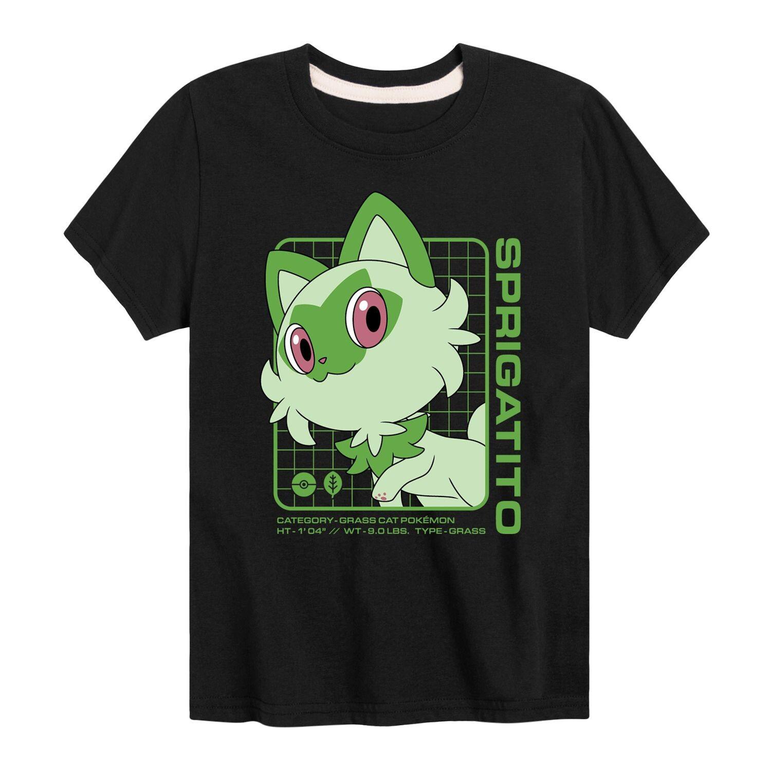 Футболка со статистикой Pokemon Sprigatito для мальчиков 8–20 лет Pokemon
Футболка со статистикой Pokemon Sprigatito для мальчиков 8–20 лет Pokemon