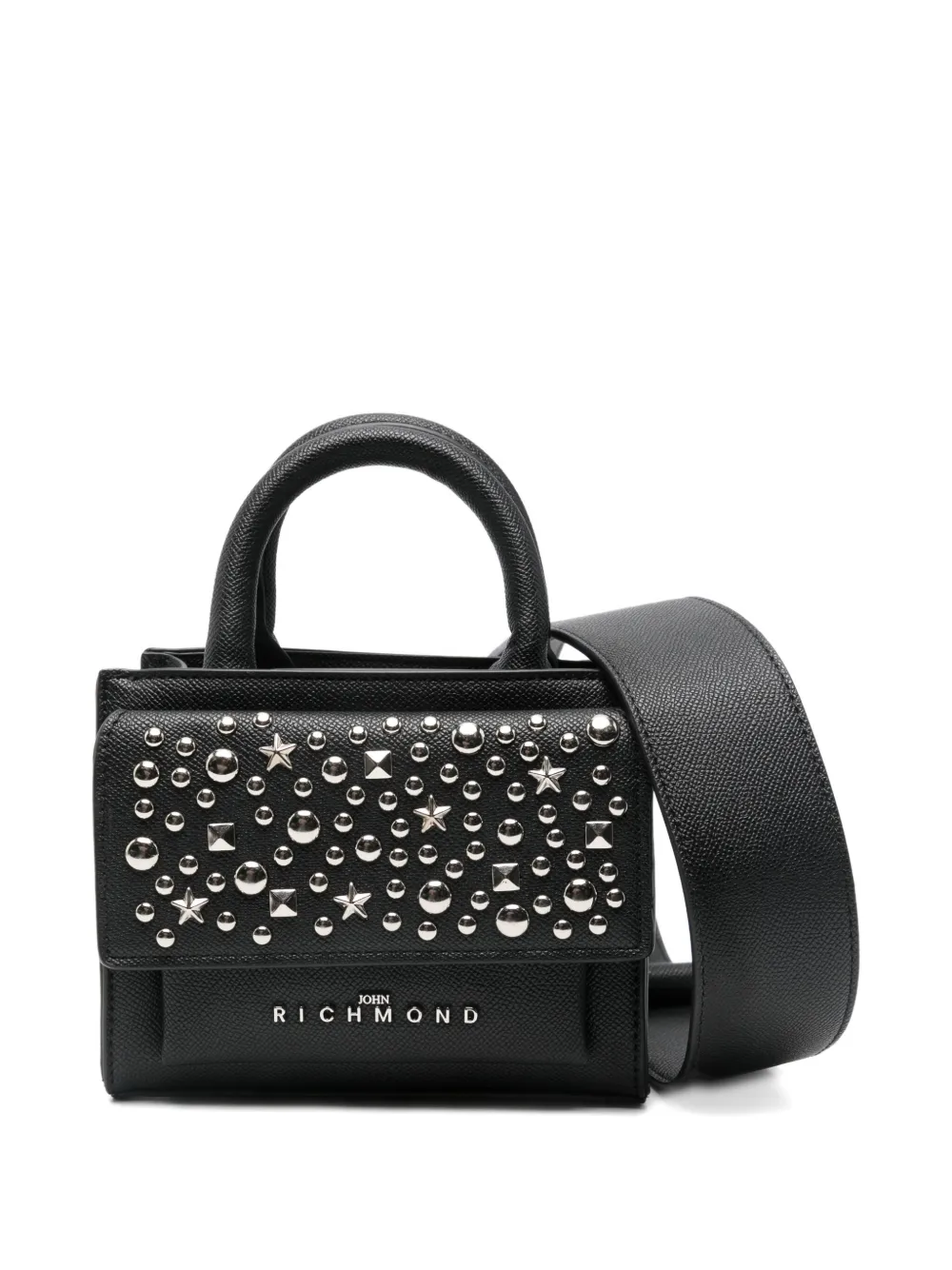 Сумка через плечо с заклепками John Richmond Junior, черный
Сумка через плечо с заклепками John Richmond Junior, черный