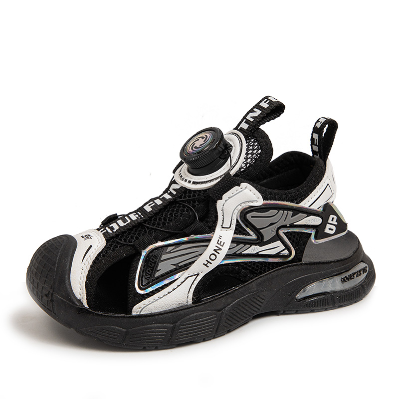 Детские сандалии с низким верхом, нескользящие, износостойкие, дышащие RHOBESAM, черный
Детские сандалии с низким верхом, нескользящие, износостойкие, дышащие RHOBESAM, черный