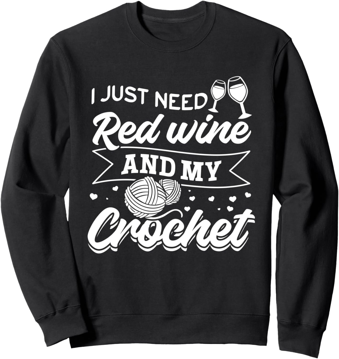 Мне нужно красное вино и вязание крючком - Вязаная толстовка Crocheting Crocheter Crochet Lover
Мне нужно красное вино и вязание крючком - Вязаная толстовка Crocheting Crocheter Crochet Lover