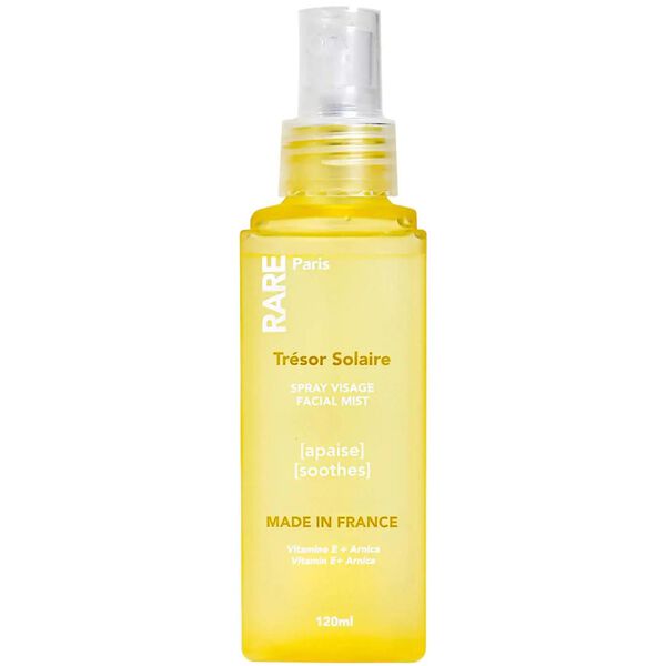 Успокаивающий спрей для лица, 120 мл Rare Paris Trésor solaire
Успокаивающий спрей для лица, 120 мл Rare Paris Trésor solaire