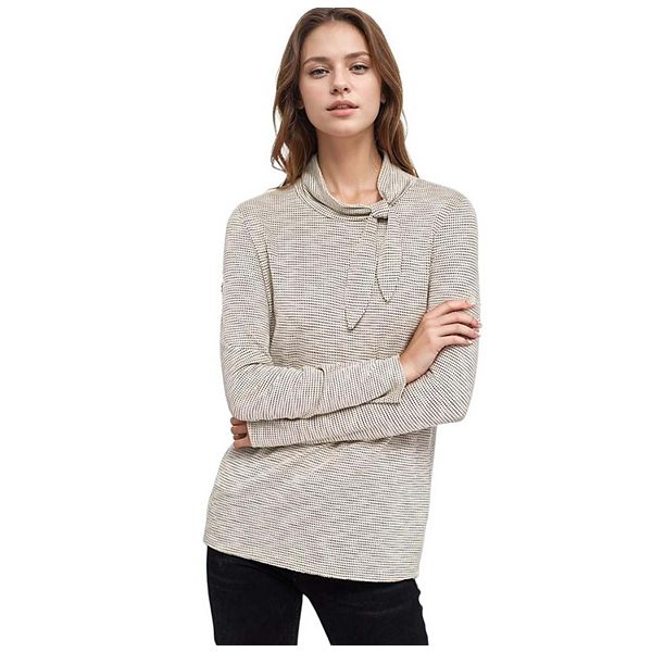 Свитер с воротником-стойкой на завязках Pleione, Ivory
Свитер с воротником-стойкой на завязках Pleione, Ivory