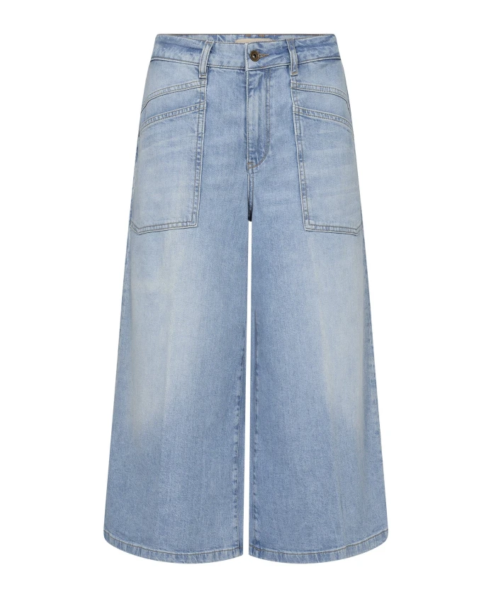 Светло-Голубые джинсы-кюлоты Mos Mosh, синий
Светло-Голубые джинсы-кюлоты Mos Mosh, синий