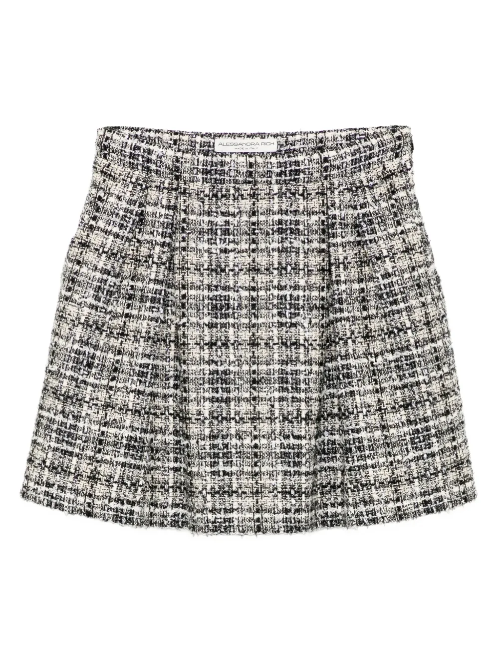 Твидовая юбка в клетку Alessandra Rich, черный
Твидовая юбка в клетку Alessandra Rich, черный