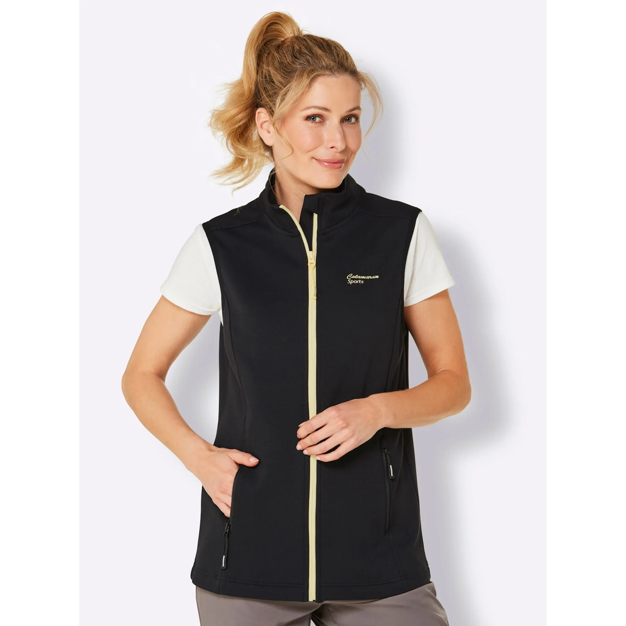 Функциональный жилет Catamaran, цвет Schwarz-Zitrone 
Функциональный жилет Catamaran, цвет Schwarz-Zitrone