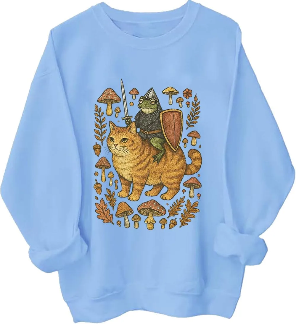 Свитшот Medieval Frog On Cat Czbic
Свитшот Medieval Frog On Cat Czbic
