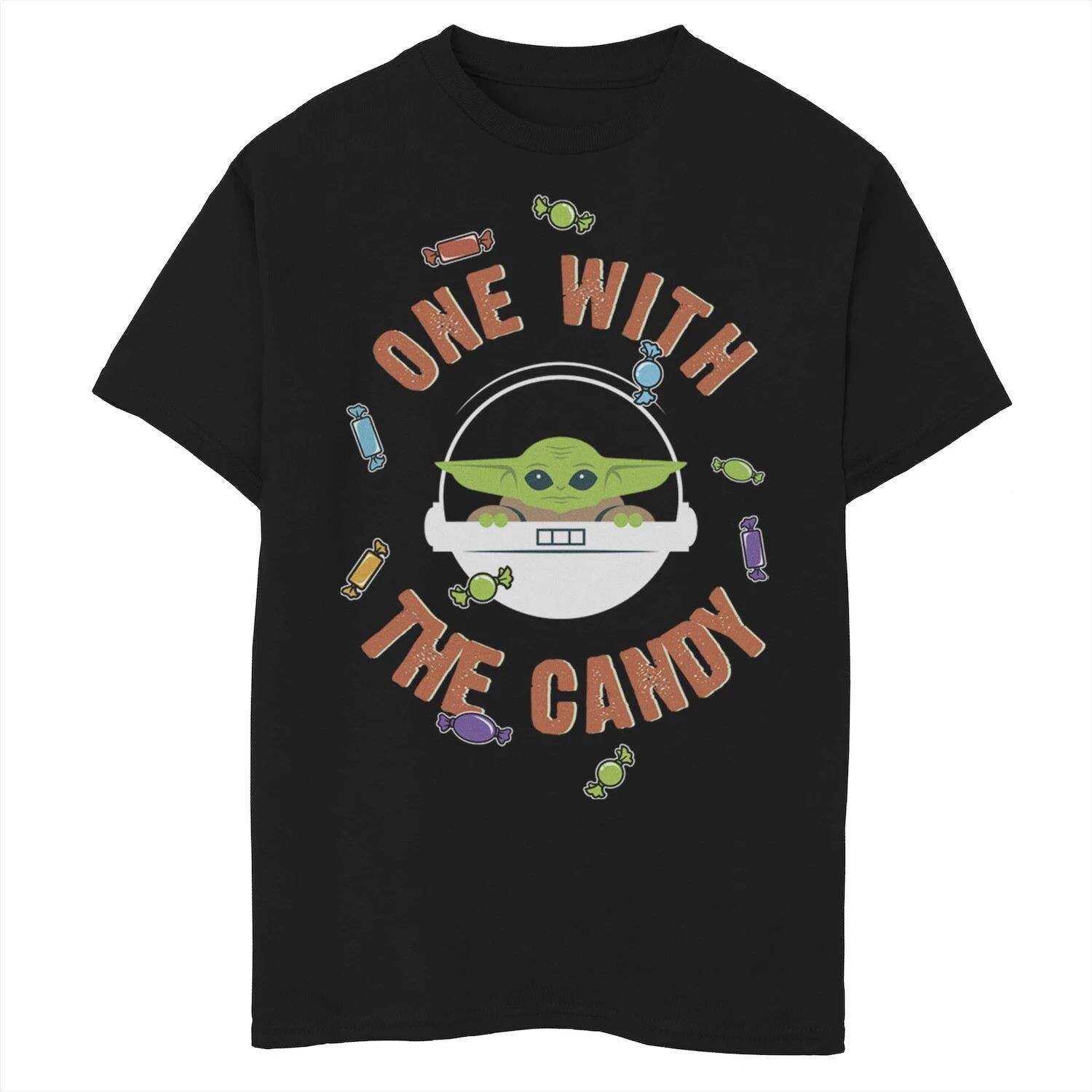 Детская футболка с рисунком конфет «Звездные войны» «Мандалорец Хэллоуин» для мальчиков 8–20 лет Star Wars
Детская футболка с рисунком конфет «Звездные войны» «Мандалорец Хэллоуин» для мальчиков 8–20 лет Star Wars