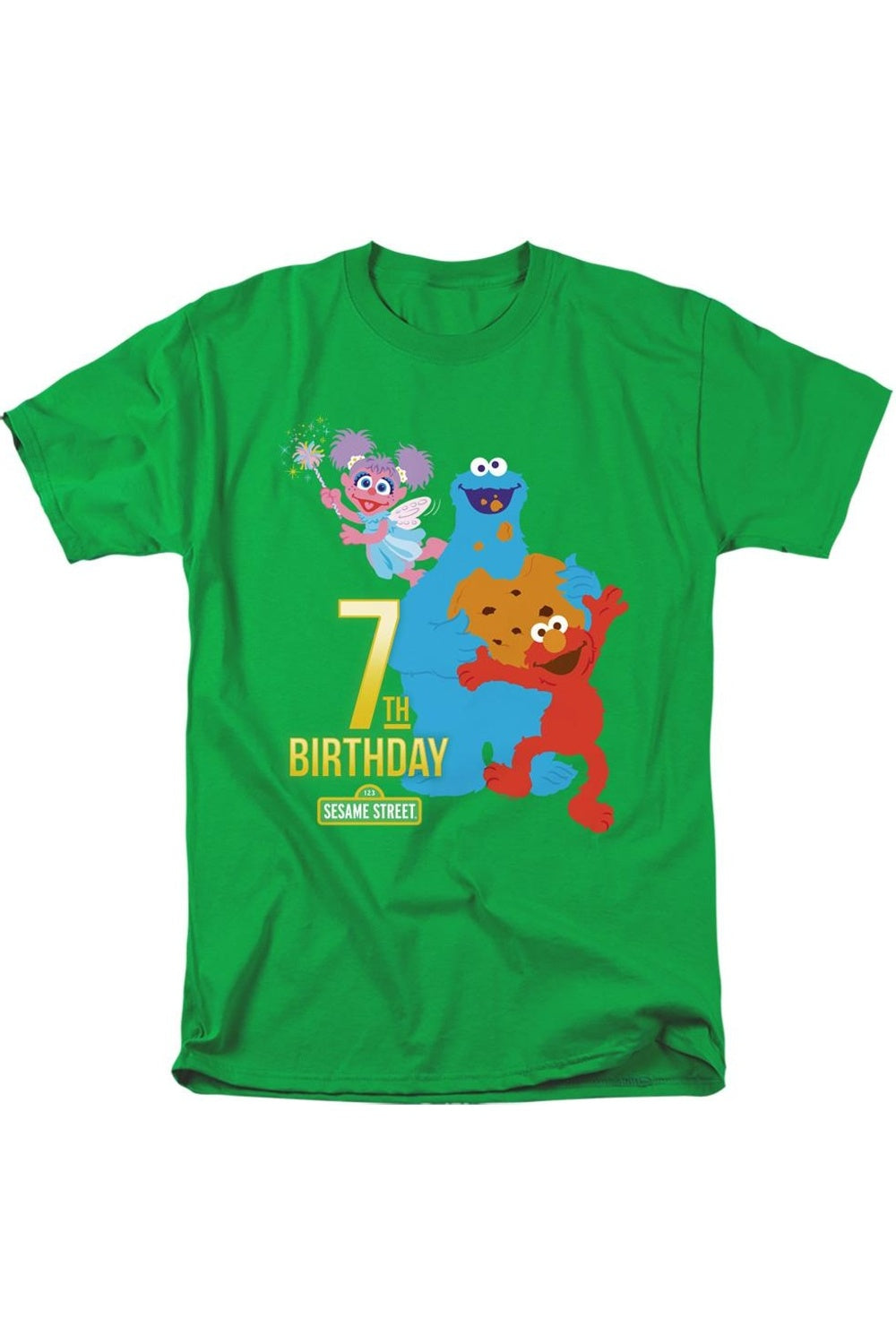 Футболка с коротким рукавом для взрослых «Улица Сезам» на 7-й день рождения Gildan, цвет kelly green
Футболка с коротким рукавом для взрослых «Улица Сезам» на 7-й день рождения Gildan, цвет kelly green
