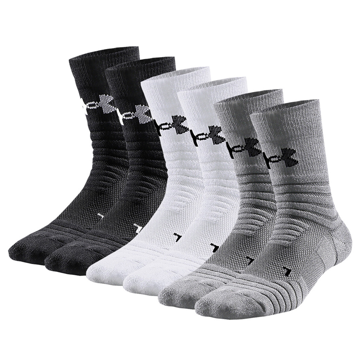 Носки унисекс до середины икры Under Armour, 1 set of 6 pairs
Носки унисекс до середины икры Under Armour, 1 set of 6 pairs