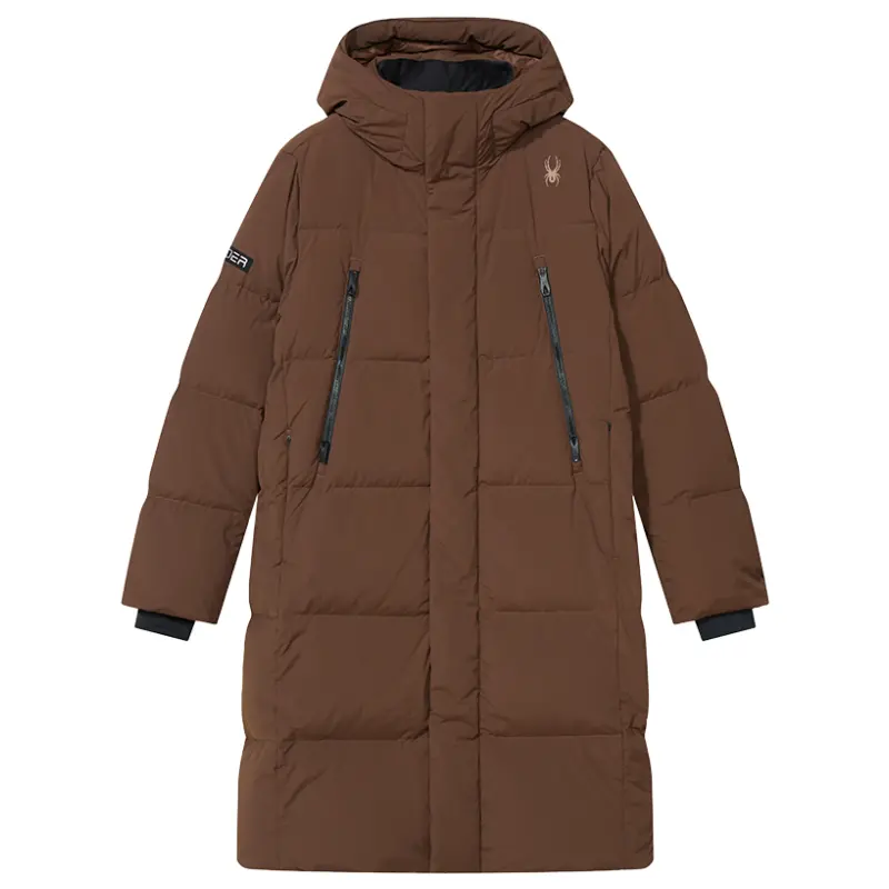 Пуховик унисекс Spyder, коричневый
Пуховик унисекс Spyder, коричневый