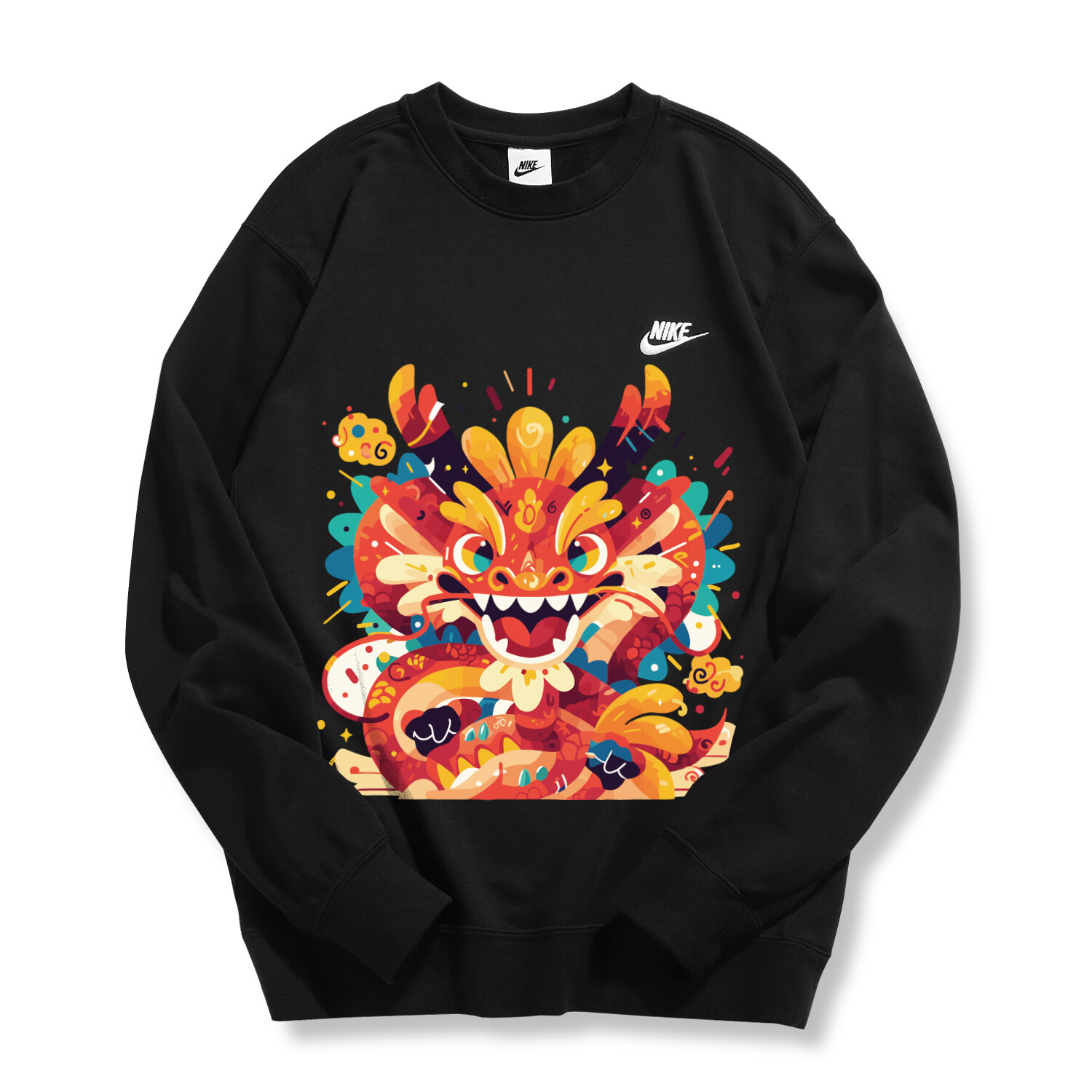 Толстовка унисекс черная Nike, черный
Толстовка унисекс черная Nike, черный