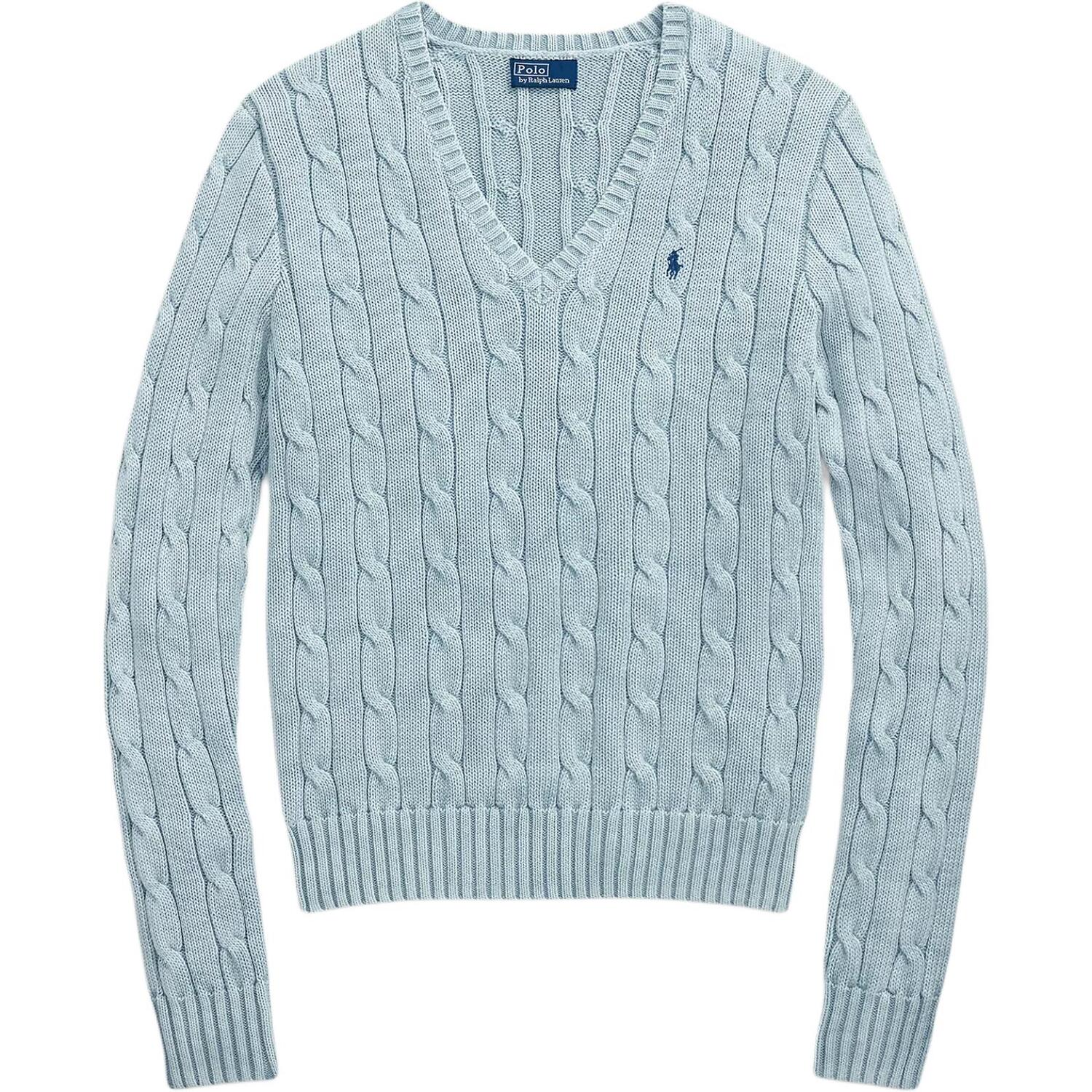 Облегающий джемпер с V-образным вырезом Polo Ralph Lauren, светло-голубой
Облегающий джемпер с V-образным вырезом Polo Ralph Lauren, светло-голубой