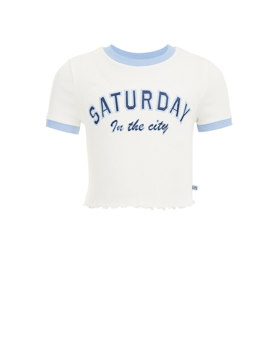 Футболка We Fashion, белый
Футболка We Fashion, белый