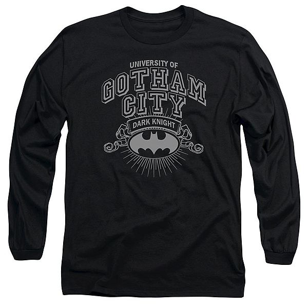 Футболка с длинным рукавом Batman university of gotham для взрослых Licensed Character
Футболка с длинным рукавом Batman university of gotham для взрослых Licensed Character