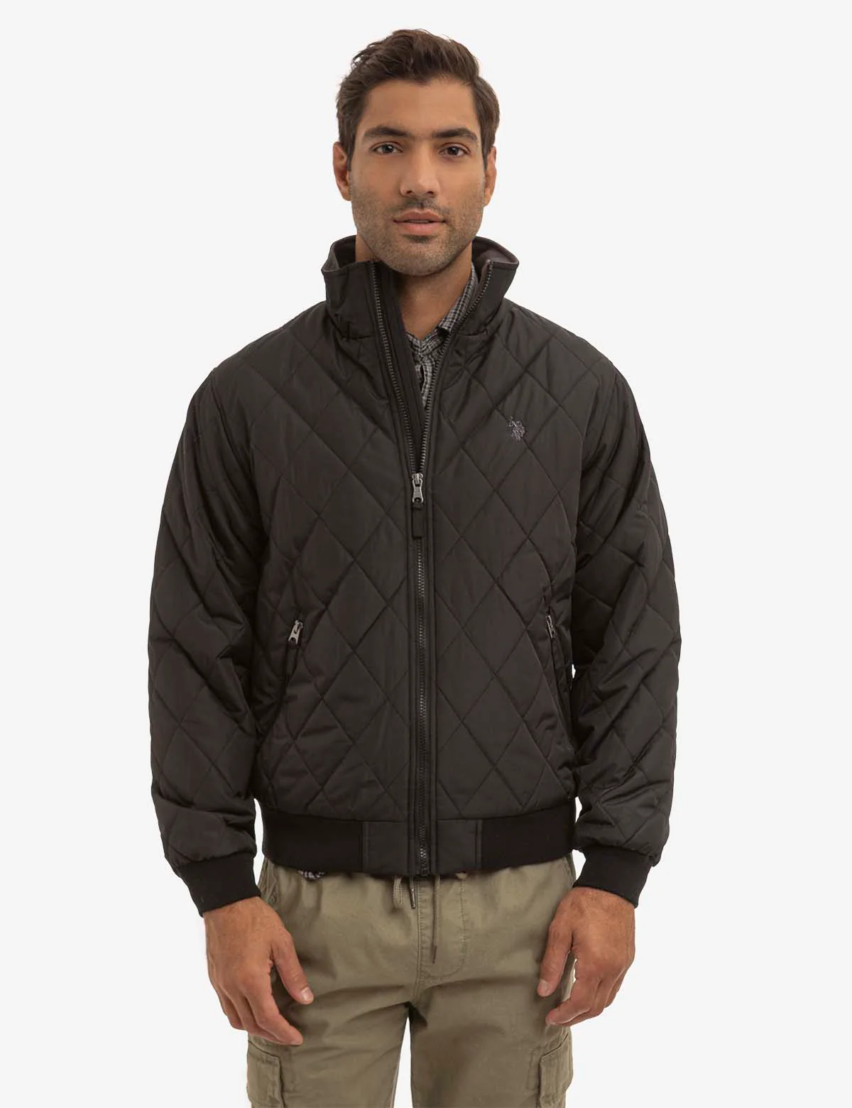 Куртка U.S. Polo Assn Diamond Quilted Fleece, черный
Куртка U.S. Polo Assn Diamond Quilted Fleece, черный