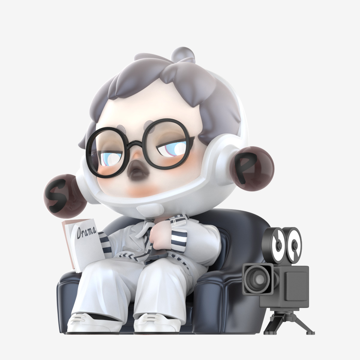 Фигурка Pop Mart Skullpanda Action! Cut! Series, Cool Director
Фигурка Pop Mart Skullpanda Action! Cut! Series, Cool Director