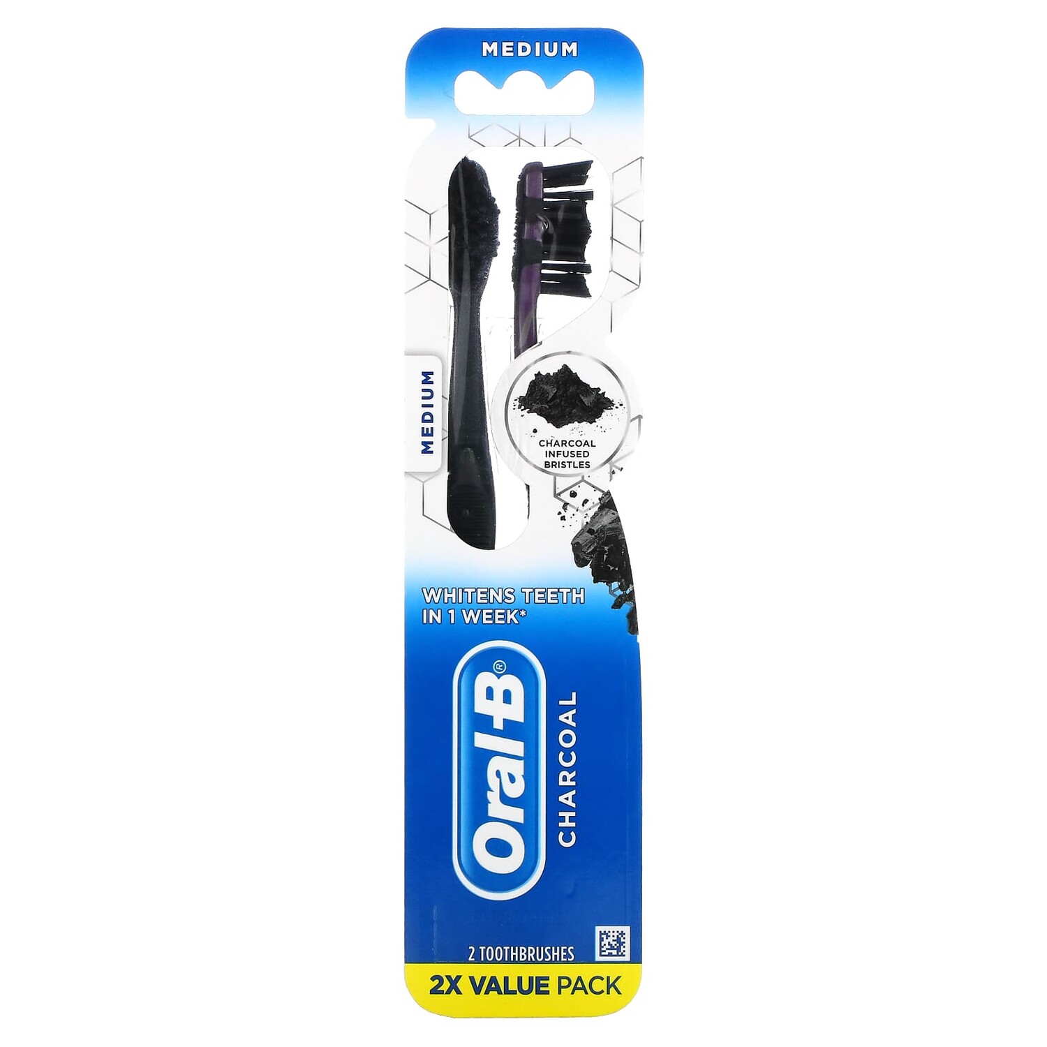 Зубная Щетка Oral-B с древесным углем для детей от 3 лет, 2 зубные щетки
Зубная Щетка Oral-B с древесным углем для детей от 3 лет, 2 зубные щетки