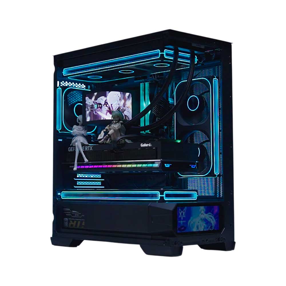 Корпус ThundeRobot Black Warrior, ATX, 6.2" screen, Mid Tower, чёрный
Корпус ThundeRobot Black Warrior, ATX, 6.2" screen, Mid Tower, чёрный