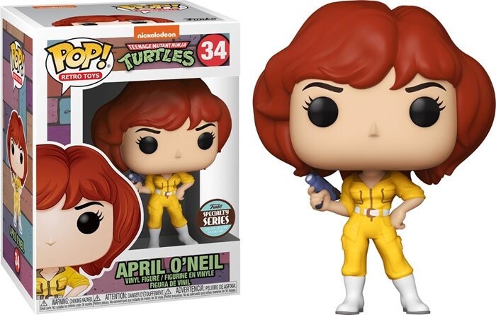 Funko POP Teenage Mutant Ninja Turtles, 34 апреля, специальное издание О'Нила Funko POP!
Funko POP Teenage Mutant Ninja Turtles, 34 апреля, специальное издание О'Нила Funko POP!