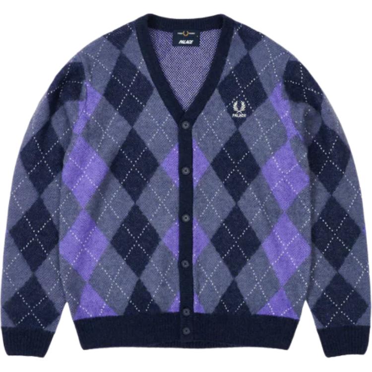 PALACE Fred Perry Collaboration FW25 Argyle кардиган трикотаж Unisex
PALACE Fred Perry Collaboration FW25 Argyle кардиган трикотаж Unisex